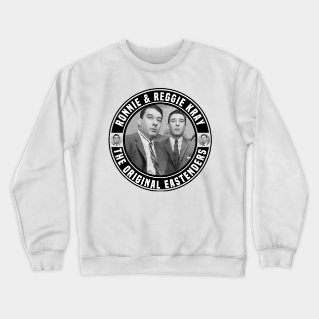 Ronnie & Reggie Kray Crewneck Sweatshirt by FirstTees